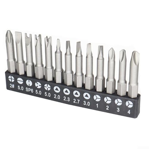 PH2 U Schraubendreher-Set, speziell geformt, Y-Form, Schraubendreher-Bit-Werkzeug mit 1/4-Zoll-Sechskantschaft für elektrische Schraubendreher, Handbohrmaschine, 13-teilig PH2 U Schraubendreher-Set, speziell geformt, Y-Form, Schraubendreher-Bit-Werkzeug mit 1/4-Zoll-Sechskantschaft für elektrische Schraubendreher, Handbohrmaschine, 13-teilig von SPORTARC