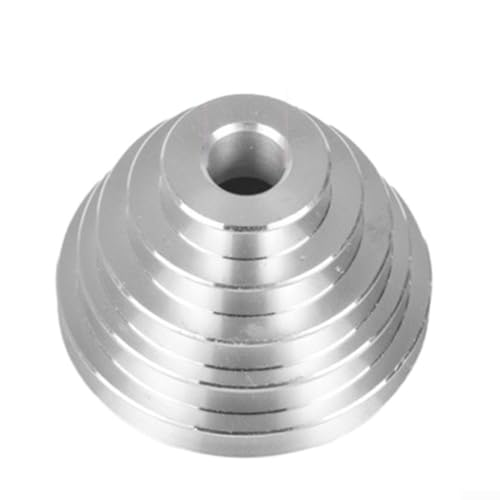 Pagoden-Riemenscheibe aus Aluminium für Tischbohrmaschine Z4116, geeignet für verschiedene Geschwindigkeitsanforderungen (18 mm) von SPORTARC