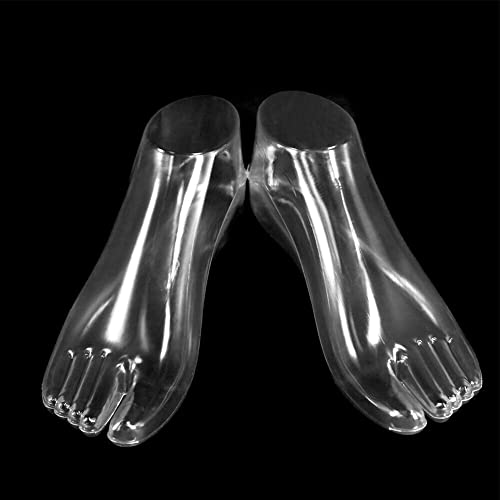 SPORTARC 1 Paar weibliche Füße, Schaufensterpuppenfuß, Zehentrenner mit durchsichtigen Sandalen, Modell-Display, Werkzeug, Schmuck, Sandalen, Schuhsocken, Display, Kunst, Skizze, Fußspielzeug SPORTARC 1 Paar weibliche Füße, Schaufensterpuppenfuß, Zehentrenner mit durchsichtigen Sandalen, Modell-Display, Werkzeug, Schmuck, Sandalen, Schuhsocken, Display, Kunst, Skizze, Fußspielzeug von SPORTARC