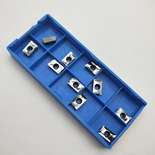 SPORTARC 10 Stück Hartmetalleinsatzfräser Drehmaschine Fräseinsätze Drehwerkzeuge mit Box APKT 1003 PDFR- MA H01 Fräseinsatz für Aluminium Highlight SPORTARC 10 Stück Hartmetalleinsatzfräser Drehmaschine Fräseinsätze Drehwerkzeuge mit Box APKT 1003 PDFR- MA H01 Fräseinsatz für Aluminium Highlight von SPORTARC