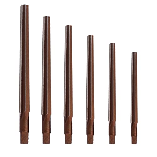 SPORTARC Kegelreibahle, 6 Stück, 1:50, Kegelschaft, manuelle Reibahle, 3/4/5/6/8/10 mm SPORTARC Kegelreibahle, 6 Stück, 1:50, Kegelschaft, manuelle Reibahle, 3/4/5/6/8/10 mm von SPORTARC
