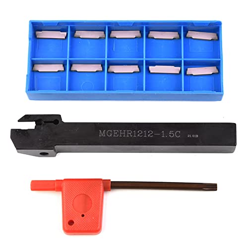 SPORTARC MGEHR1212-1,5 Nut-Werkzeug-Drehhalter + MGMN150 PC9030 1,5 mm breite Hartmetall-Einsatz SPORTARC MGEHR1212-1,5 Nut-Werkzeug-Drehhalter + MGMN150 PC9030 1,5 mm breite Hartmetall-Einsatz von SPORTARC