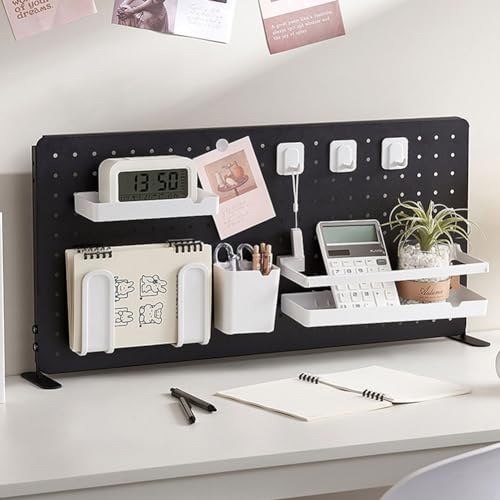 Stecktafel, Stecktafel, Kombinationssatz, vertikales Eisenlochplatte, Aufbewahrungsregal, Schreibtisch-Aufbewahrungsregal, Display-Hängebrett (B) von SPORTARC