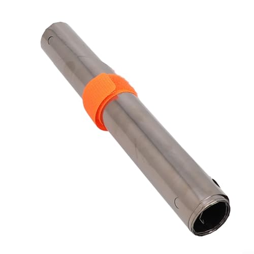 Tragbarer Titan-Windschutz, Magnetverschluss, höhenverstellbar, einfache Lagerung (19 cm) von SPORTARC