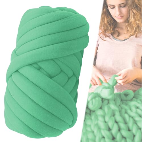 SPORWAY 500g Bulky Armstricken Wolle: Dicke Wolle Sperrige Handstrickgarn, Häkel Wolle Chunky Yarn, Roving Garn zum Handstricken Häkeln für Taschen, Decken, Körbe, Haustiernester, DIY(Blau) SPORWAY 500g Bulky Armstricken Wolle: Dicke Wolle Sperrige Handstrickgarn, Häkel Wolle Chunky Yarn, Roving Garn zum Handstricken Häkeln für Taschen, Decken, Körbe, Haustiernester, DIY(Blau) von SPORWAY