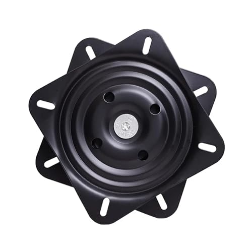 SPPEOUKJ Quadratischer Drehhocker 8-Zoll-Drehplatte for Bootssitze, robuste Drehplatte mit Lazy-Susan-Lager, komplett aus massivem Stahl mit Kugellager, drehbare Möbelbeschläge Fur Drehstuhl von SPPEOUKJ