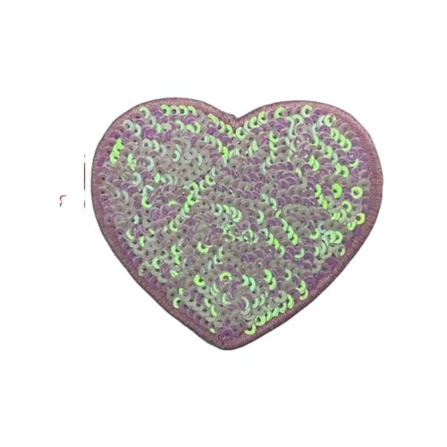 SPPEOUKJ Stickerei-AufnäHer 10 Stück Pailletten Glitzer Stern Bügelflicken Stickerei Tuch Jacke Tasche Hut Dekor Zubehör Flash Star Patch DIY Bastelbedarf Fur AufbüGeln(Color 21,Large(12 * 12cm)) von SPPEOUKJ
