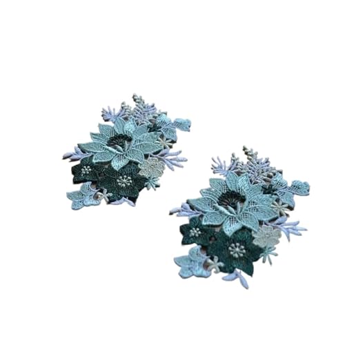 SPPEOUKJ Stickerei-AufnäHer 10 Teile/los 12 * 8 cm Blau Grün Blume Glänzenden Farbverlauf Nähen Motiv Spitze Applikation for Bekleidung Stickerei Spitze Patches Fur AufbüGeln SPPEOUKJ Stickerei-AufnäHer 10 Teile/los 12 * 8 cm Blau Grün Blume Glänzenden Farbverlauf Nähen Motiv Spitze Applikation for Bekleidung Stickerei Spitze Patches Fur AufbüGeln von SPPEOUKJ