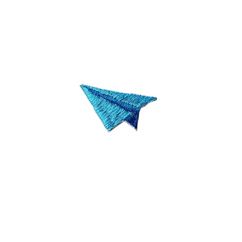 SPPEOUKJ Stickerei-AufnäHer 3 stücke Papier Flugzeug Stickerei Selbst-Klebe Patches for Kleidung Parches para Coser Applikation Auf Telefon Fall Tasche DIY Handgemachten Schmuck Fur AufbüGeln(Blue D) SPPEOUKJ Stickerei-AufnäHer 3 stücke Papier Flugzeug Stickerei Selbst-Klebe Patches for Kleidung Parches para Coser Applikation Auf Telefon Fall Tasche DIY Handgemachten Schmuck Fur AufbüGeln(Blue D) von SPPEOUKJ
