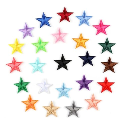 SPPEOUKJ Stickerei-AufnäHer 5 Stück Blumen-Applikation, Bestickt, for Aufnähen, for Kleidung, Kleid, Aufkleber, DIY-Dekoration, Rosen/Schmetterling, Reparatur, Scrapbooking Fur AufbüGeln(33Pcs Star) SPPEOUKJ Stickerei-AufnäHer 5 Stück Blumen-Applikation, Bestickt, for Aufnähen, for Kleidung, Kleid, Aufkleber, DIY-Dekoration, Rosen/Schmetterling, Reparatur, Scrapbooking Fur AufbüGeln(33Pcs Star) von SPPEOUKJ