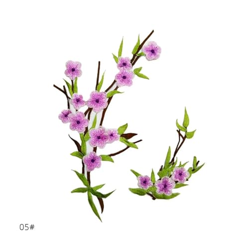 SPPEOUKJ Stickerei-AufnäHer 5 Stück Blumen-Applikation, Bestickt, for Aufnähen, for Kleidung, Kleid, Aufkleber, DIY-Dekoration, Rosen/Schmetterling, Reparatur, Scrapbooking Fur AufbüGeln(Style 23) SPPEOUKJ Stickerei-AufnäHer 5 Stück Blumen-Applikation, Bestickt, for Aufnähen, for Kleidung, Kleid, Aufkleber, DIY-Dekoration, Rosen/Schmetterling, Reparatur, Scrapbooking Fur AufbüGeln(Style 23) von SPPEOUKJ