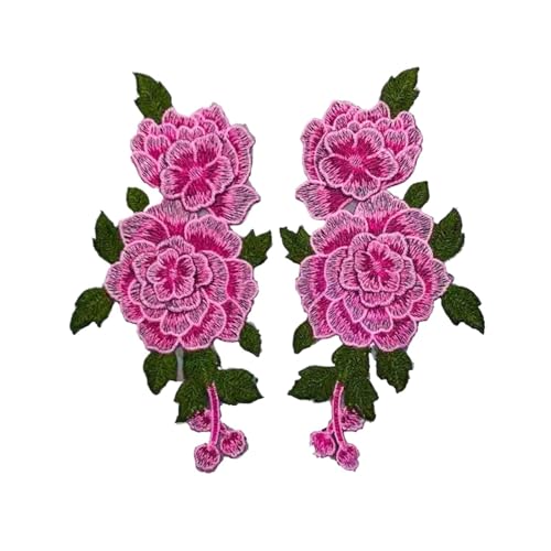 SPPEOUKJ Stickerei-AufnäHer 5 Stück Blumen-Applikation, Bestickt, for Aufnähen, for Kleidung, Kleid, Aufkleber, DIY-Dekoration, Rosen/Schmetterling, Reparatur, Scrapbooking Fur AufbüGeln(Style 17) SPPEOUKJ Stickerei-AufnäHer 5 Stück Blumen-Applikation, Bestickt, for Aufnähen, for Kleidung, Kleid, Aufkleber, DIY-Dekoration, Rosen/Schmetterling, Reparatur, Scrapbooking Fur AufbüGeln(Style 17) von SPPEOUKJ