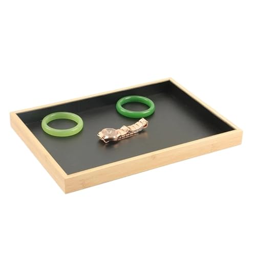 Schmucktabletts Leeres Schmucktablett Aus Bambus, Aufbewahrungsfach For Ringe, Ohrringe, Halsketten, Armbänder, Anhänger, Schmuck-Display, Organizer-Tablett For Schubladen, 35 X 24 Cm Fur Schmucktable Schmucktabletts Leeres Schmucktablett Aus Bambus, Aufbewahrungsfach For Ringe, Ohrringe, Halsketten, Armbänder, Anhänger, Schmuck-Display, Organizer-Tablett For Schubladen, 35 X 24 Cm Fur Schmucktable von SPPEOUKJ