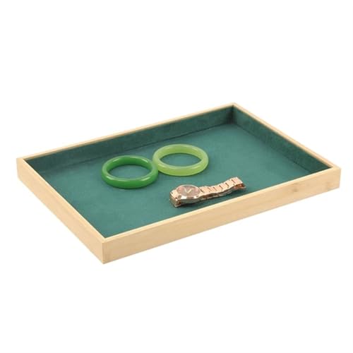 Schmucktabletts Leeres Schmucktablett Aus Bambus, Aufbewahrungsfach For Ringe, Ohrringe, Halsketten, Armbänder, Anhänger, Schmuck-Display, Organizer-Tablett For Schubladen, 35 X 24 Cm Fur Schmucktable Schmucktabletts Leeres Schmucktablett Aus Bambus, Aufbewahrungsfach For Ringe, Ohrringe, Halsketten, Armbänder, Anhänger, Schmuck-Display, Organizer-Tablett For Schubladen, 35 X 24 Cm Fur Schmucktable von SPPEOUKJ