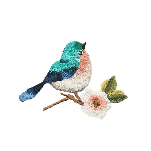 Stickerei-AufnäHer 2 Stück Vogel-Aufnäher for Aufbügeln for Kleidung, Tier der Breach-Stickerei, Applikation, DIY, Hut, Mantel, Kleid, Hosen, Accessoires, Stoffaufkleber Fur AufbüGeln(03 single bird) Stickerei-AufnäHer 2 Stück Vogel-Aufnäher for Aufbügeln for Kleidung, Tier der Breach-Stickerei, Applikation, DIY, Hut, Mantel, Kleid, Hosen, Accessoires, Stoffaufkleber Fur AufbüGeln(03 single bird) von SPPEOUKJ