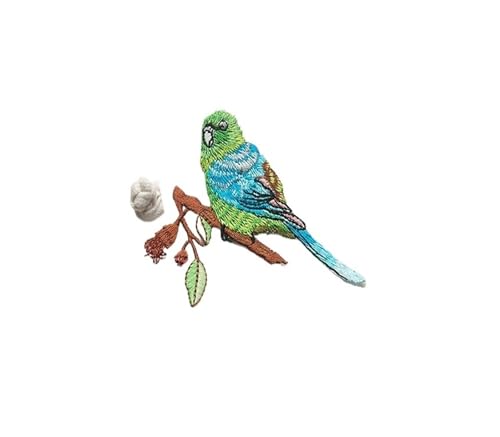 Stickerei-AufnäHer 2 Stück Vogel-Aufnäher for Aufbügeln for Kleidung, Tier der Breach-Stickerei, Applikation, DIY, Hut, Mantel, Kleid, Hosen, Accessoires, Stoffaufkleber Fur AufbüGeln(14 single bird) Stickerei-AufnäHer 2 Stück Vogel-Aufnäher for Aufbügeln for Kleidung, Tier der Breach-Stickerei, Applikation, DIY, Hut, Mantel, Kleid, Hosen, Accessoires, Stoffaufkleber Fur AufbüGeln(14 single bird) von SPPEOUKJ