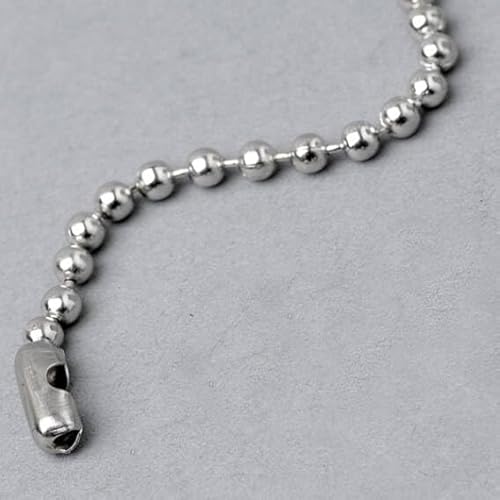 Kugelketten, 2,4 mm, 250 mm, vernickelt, 100 Stück Kugelketten, 2,4 mm, 250 mm, vernickelt, 100 Stück von SPRINTIS