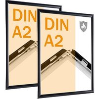 SPRINTIS  Brandschutz-Klapprahmen schwarz 42,0 x 59,4 cm, 2 St. von SPRINTIS