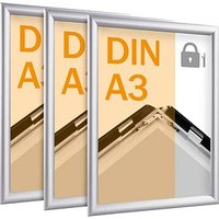 SPRINTIS  Klapprahmen silber 29,7 x 42,0 cm, 3 St. SPRINTIS  Klapprahmen silber 29,7 x 42,0 cm, 3 St. von SPRINTIS