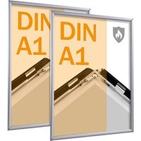 SPRINTIS  Brandschutz-Klapprahmen silber 59,4 x 84,1 cm, 2 St. von SPRINTIS