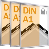 SPRINTIS  Klapprahmen silber 59,4 x 84,1 cm, 3 St. SPRINTIS  Klapprahmen silber 59,4 x 84,1 cm, 3 St. von SPRINTIS