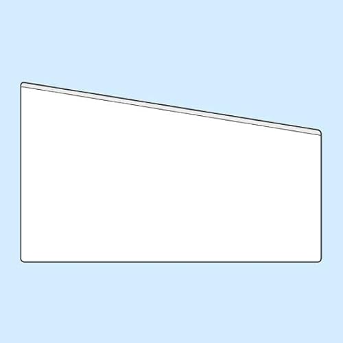 SPRINTIS Selbstklebende Rechtecktaschen 110 x 65/45 mm, 100 Stück, abgeschrägt, Dokumententasche aus Kunststoff für Büro, Schule und Archivierung SPRINTIS Selbstklebende Rechtecktaschen 110 x 65/45 mm, 100 Stück, abgeschrägt, Dokumententasche aus Kunststoff für Büro, Schule und Archivierung von SPRINTIS