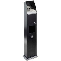 SPRINTIS Standaschenbecher schwarz, 1 St. von SPRINTIS