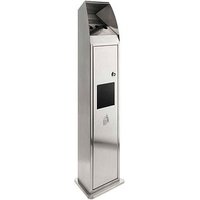 SPRINTIS Standaschenbecher silber, 1 St. von SPRINTIS