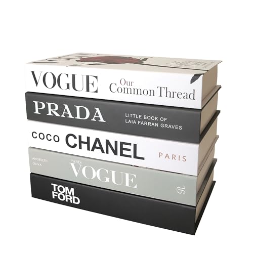 SPShadow 5 Pcs Dekorative Bücher Ästhetische Chic Faux Buch Set für Raum Dekor, Moderne Home Decor Couchtisch Dekor SPShadow 5 Pcs Dekorative Bücher Ästhetische Chic Faux Buch Set für Raum Dekor, Moderne Home Decor Couchtisch Dekor von SPShadow