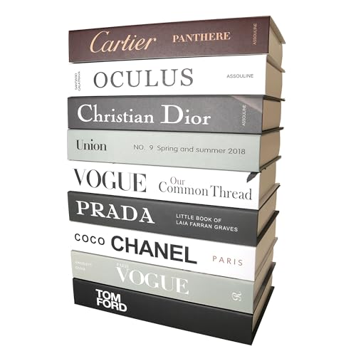 SPShadow 9 Pcs Dekorative Bücher Ästhetische Chic Faux Buch Set für Raum Dekor, Moderne Home Decor Couchtisch Dekor SPShadow 9 Pcs Dekorative Bücher Ästhetische Chic Faux Buch Set für Raum Dekor, Moderne Home Decor Couchtisch Dekor von SPShadow