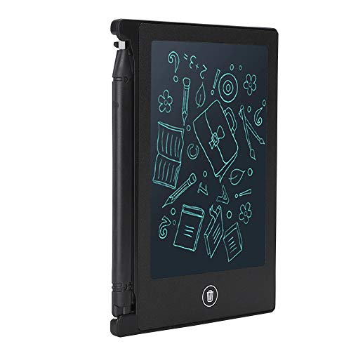 LCD 4,5 -Zoll -Schreibbrett Energieeffizientes Zeichenbrett für mit CR1220, Rote Farbe (BLACK) von SPYMINNPOO