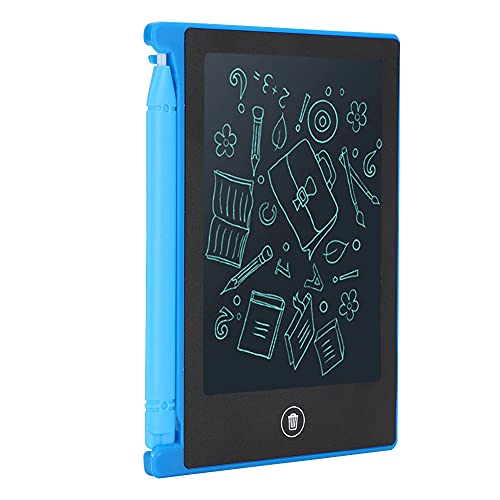 LCD 4,5 -Zoll -Schreibbrett Energieeffizientes Zeichenbrett für mit CR1220, Rote Farbe (BLUE) von SPYMINNPOO
