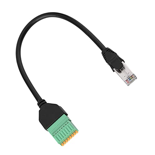 SPYMINNPOO Klemmenblockadapter RJ45 Männlicher Buchse Zum 8 -Stift -Feder Stecker Kabel SPYMINNPOO Klemmenblockadapter RJ45 Männlicher Buchse Zum 8 -Stift -Feder Stecker Kabel von SPYMINNPOO