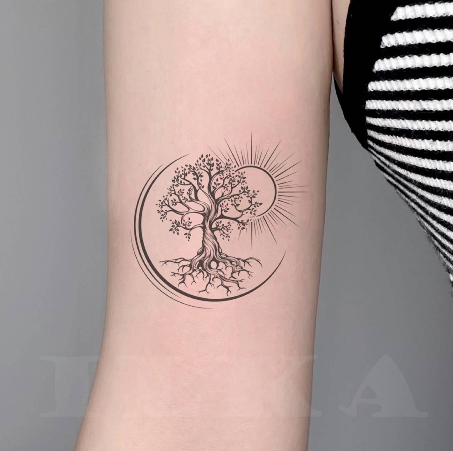 Baum Des Lebens Temporäres Tattoo, Lebensbaum Gefälschte Tattoo-Künstler-Geschenk, Abnehmbares Wasserdichtes Tattoo-Liebhaber Geschenk von SPatrickStore