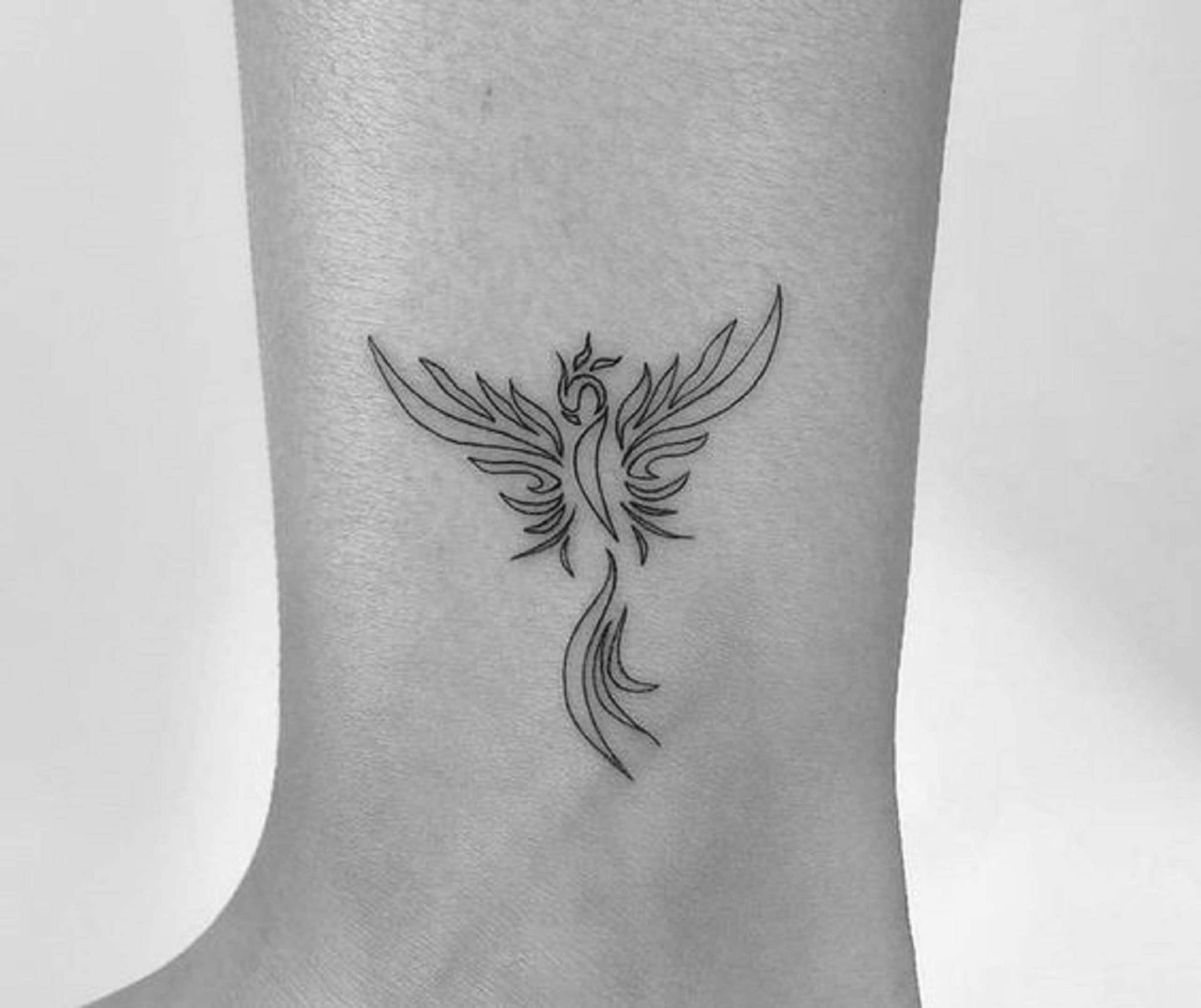 Phoenix Temporäres Tattoo, Aus Der Asche Aufsteigen, Fake Wasserdichtes Tattoo-Liebhaber Geschenk, Abnehmbares Tattoo von SPatrickStore
