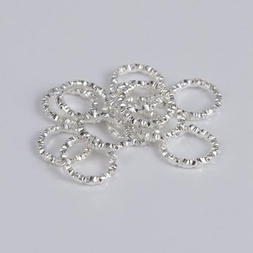 20-100 Teile/los DIY Schmuck Finden Zubehör Biegeringe Runde Twisted Open Split Anschlüsse Für DIY Schmuck Machen Liefert-Silber, 1,8x18mm 20Pcs von SPeesy