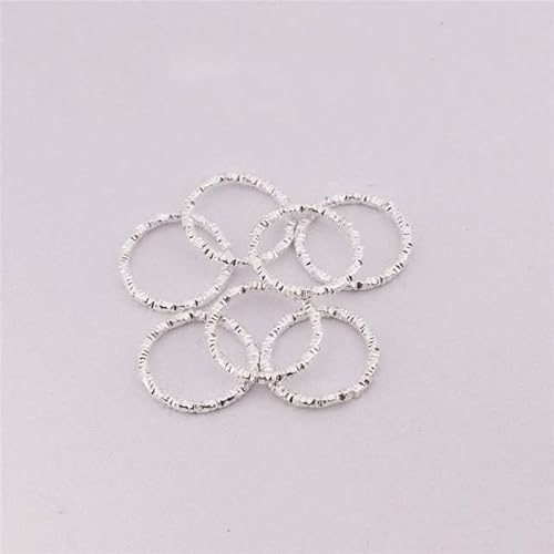 50–100 Stück versilberte runde Biegeringe, gedrehte offene Spaltringe, Biegeringe, Verbinder für Schmuckherstellung, Zubehör, DIY-Silber, 18 mm x 50 Stück 50–100 Stück versilberte runde Biegeringe, gedrehte offene Spaltringe, Biegeringe, Verbinder für Schmuckherstellung, Zubehör, DIY-Silber, 18 mm x 50 Stück von SPeesy