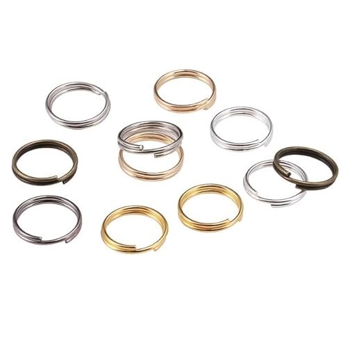 50-200 Teile/los 4-20mm Gold Rhodium Offene Biegeringe Doppelschlaufen Spaltringe Verbinder Für DIY Schmuckherstellung Zubehör-Mehrfarbig, 20mm x 200 Stück 50-200 Teile/los 4-20mm Gold Rhodium Offene Biegeringe Doppelschlaufen Spaltringe Verbinder Für DIY Schmuckherstellung Zubehör-Mehrfarbig, 20mm x 200 Stück von SPeesy