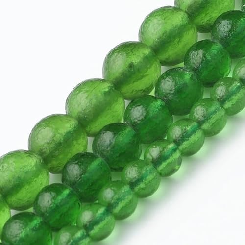 Natursteine, grüner Achat, Jade, Jaspis, Tigerauge, Perlen, rund, lose Schmuckperlen für die Herstellung von Armbändern, DIY-Zubehör, 38,1 cm, Moldavit-Energie, 4 mm, ca. 91 Stück Natursteine, grüner Achat, Jade, Jaspis, Tigerauge, Perlen, rund, lose Schmuckperlen für die Herstellung von Armbändern, DIY-Zubehör, 38,1 cm, Moldavit-Energie, 4 mm, ca. 91 Stück von SPeesy