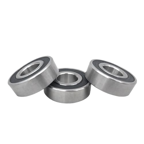 SQING 1-10 stücke 604 605 606 607 608 609-2RS 2rs Rs 8X22X7 Gummi Versiegelt Rillen kugellager Miniatur Lager for Roller 3D(2pcs 608-2rs) von SQING
