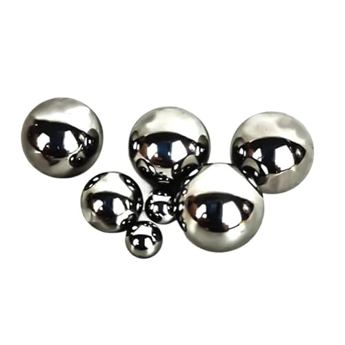 SQING 420C Hochpräzisionslager, glatt, korrosionsbeständig, verschleißfest, 3–40 mm, massive Edelstahlkugel(10Pcs,8.731mm) von SQING