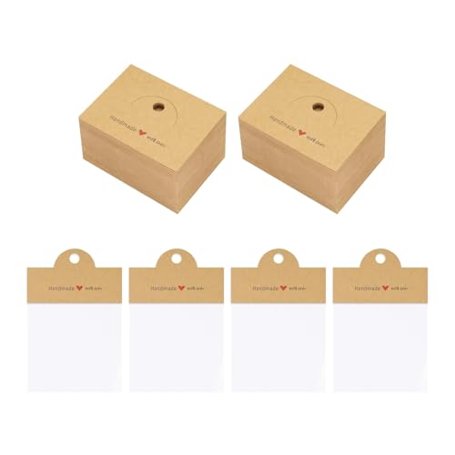 SQXBK 100 Stück Schmuckverpackungen, DIY-Haarnadeln, Armband, Schmuckzubehör, ideal zum Präsentieren von Designer-Untersetzern und Abzeichen von SQXBK