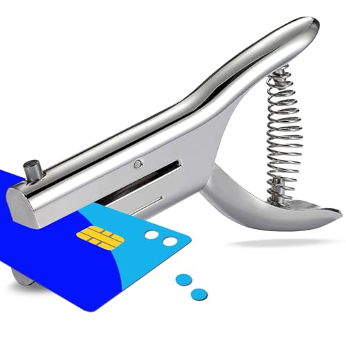 Lochzange Einzelloch Locher 6 mm Einzellochstanze Metall Lochzange Papier Locher Hochleistungslocher als Schreibtischzubehör mit Mehrfachblattkapazität für A4 Papier,idealer Lochstanzer für Ordner uvm Lochzange Einzelloch Locher 6 mm Einzellochstanze Metall Lochzange Papier Locher Hochleistungslocher als Schreibtischzubehör mit Mehrfachblattkapazität für A4 Papier,idealer Lochstanzer für Ordner uvm von SRAYG