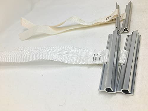 SRB Rolladen Aufhängung Feder Jalousie Verbinder Aufhänger mit Gurt Holz Welle (Aufhänger Mini 8 mm) von SRB