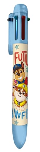 Paw Patrol Druckkugelschreiber – 6-in-1 mehrfarbiger Kugelschreiber, 6 Farben, Kugelschreiber für Büro, Schule und Geschenke für Kinder, Schüler und Schulbedarf ab 3 Jahren von SRVertex