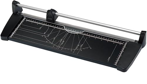 A3-Schienenschneider mit 10 Blatt Kapazität und bidirektionalem Schneiden. Verdecktes Klingendesign und langlebige Materialien for Schneiden von Papierfotos, Etiketten und Blättern. von SSDDLZEQ