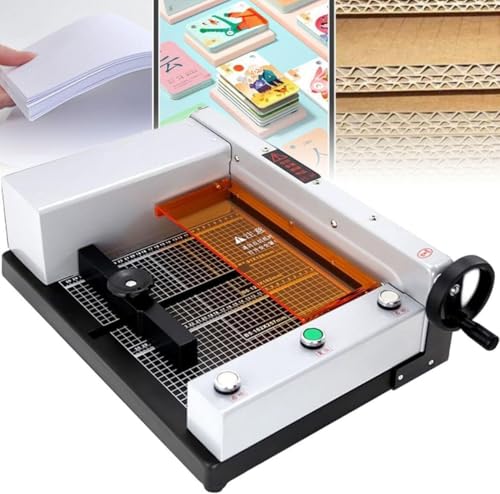 Elektrischer Papierschneider, Hochleistungs-Automatischer Guillotine-Papierschneider Mit 40 Mm Schnittstärke Mit Rasterlinien for Karton Leder Büro Zuhause Schule Elektrischer Papierschneider, Hochleistungs-Automatischer Guillotine-Papierschneider Mit 40 Mm Schnittstärke Mit Rasterlinien for Karton Leder Büro Zuhause Schule von SSDDLZEQ