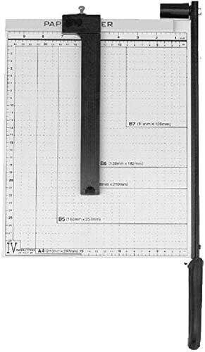 Guillotine-Papierschneider mit automatischem Sicherheitsschutz und seitlichen Linealen, A4-Papierschneider, Scrapbooking-Werkzeug, Papierschneider Guillotine-Papierschneider mit automatischem Sicherheitsschutz und seitlichen Linealen, A4-Papierschneider, Scrapbooking-Werkzeug, Papierschneider von SSDDLZEQ