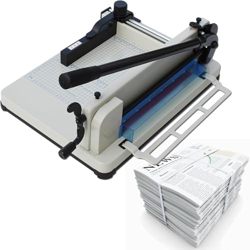 Hochleistungs-Schneidklinge – schneidet bis zu 400 Blatt Papier mit einer Dicke von bis zu 4 cm – ideal for den Einsatz im Büro, zu Hause und in der Schule Hochleistungs-Schneidklinge – schneidet bis zu 400 Blatt Papier mit einer Dicke von bis zu 4 cm – ideal for den Einsatz im Büro, zu Hause und in der Schule von SSDDLZEQ