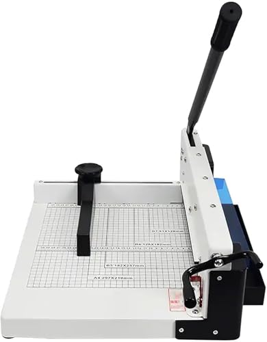 Hochleistungsschneider, A4-Cutter, 12 Zoll Schnittbreite und 40 mm Schnittstärke, robuste Stahlkonstruktion und scharfe Klingen Hochleistungsschneider, A4-Cutter, 12 Zoll Schnittbreite und 40 mm Schnittstärke, robuste Stahlkonstruktion und scharfe Klingen von SSDDLZEQ
